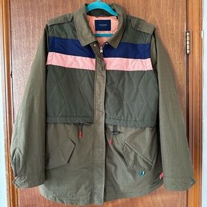 Funky bomber jacket.